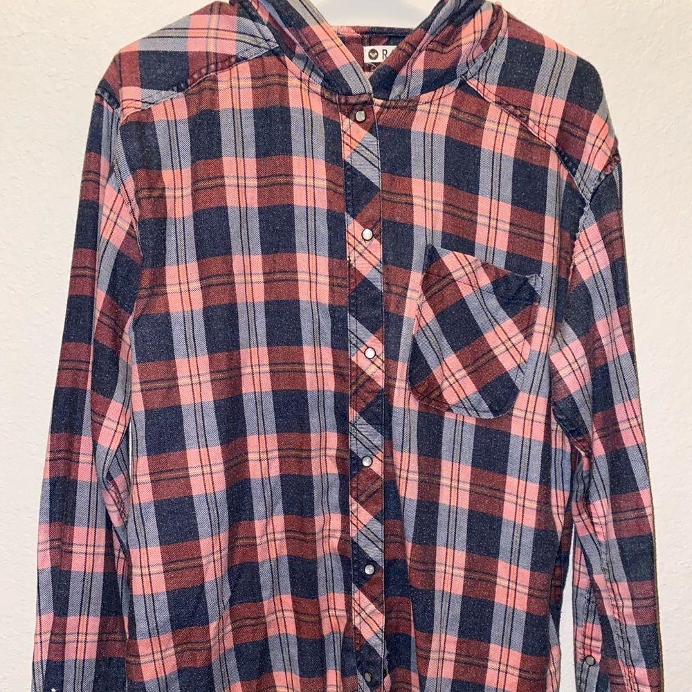 Plaid Roxy Flannel